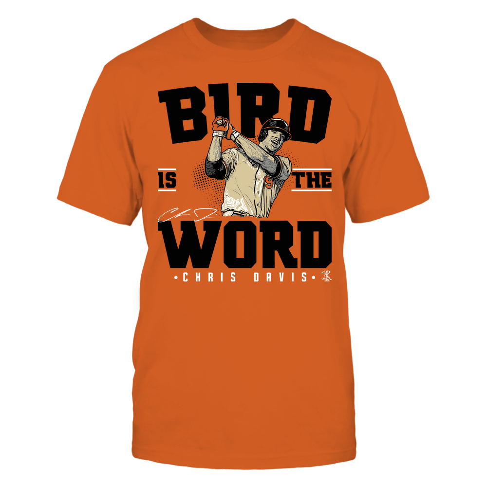 Chris Davis T-Shirt | Baltimore Pro Baseball | Ballpark MVP | MLBPA