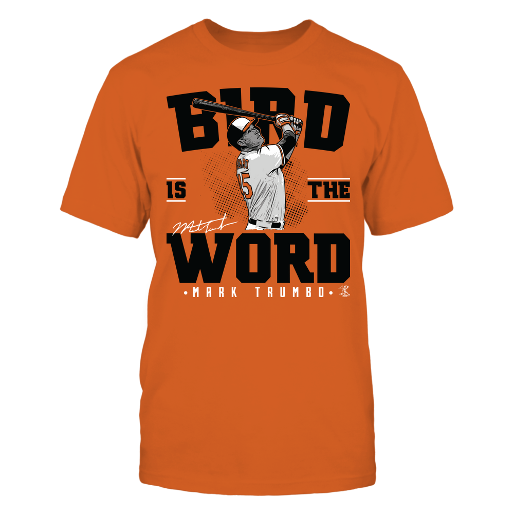 Mark Trumbo T-Shirt | Baltimore Pro Baseball | Ballpark MVP | MLBPA