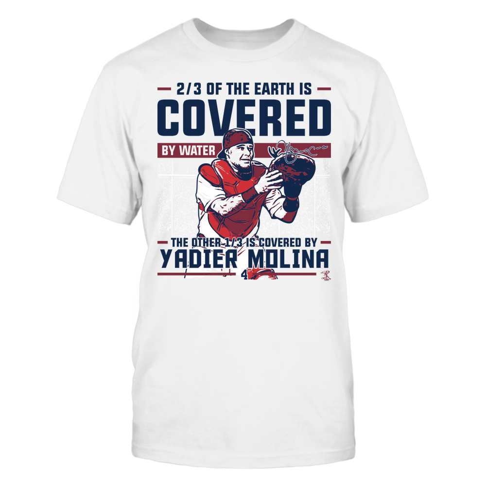 Covered By - Yadier Molina Shirt | St. Louis Major League Baseball | Ballpark MVP | MLBPA