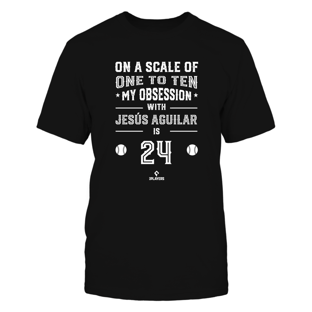 Obsession - Jesus Aguilar T-Shirt | Miami Pro Baseball | Ballpark MVP | MLBPA