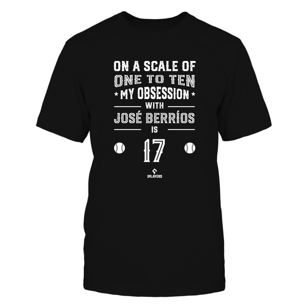 Obsession - Jose Berrios Tee | Toronto Baseball | MLBPA | Ballpark MVP