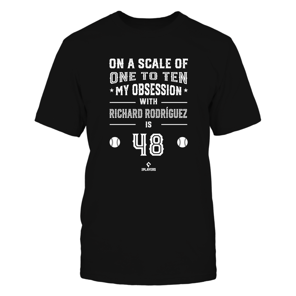 Obsession - Richard Rodriguez T-Shirt | Atlanta Pro Baseball | Ballpark MVP | MLBPA