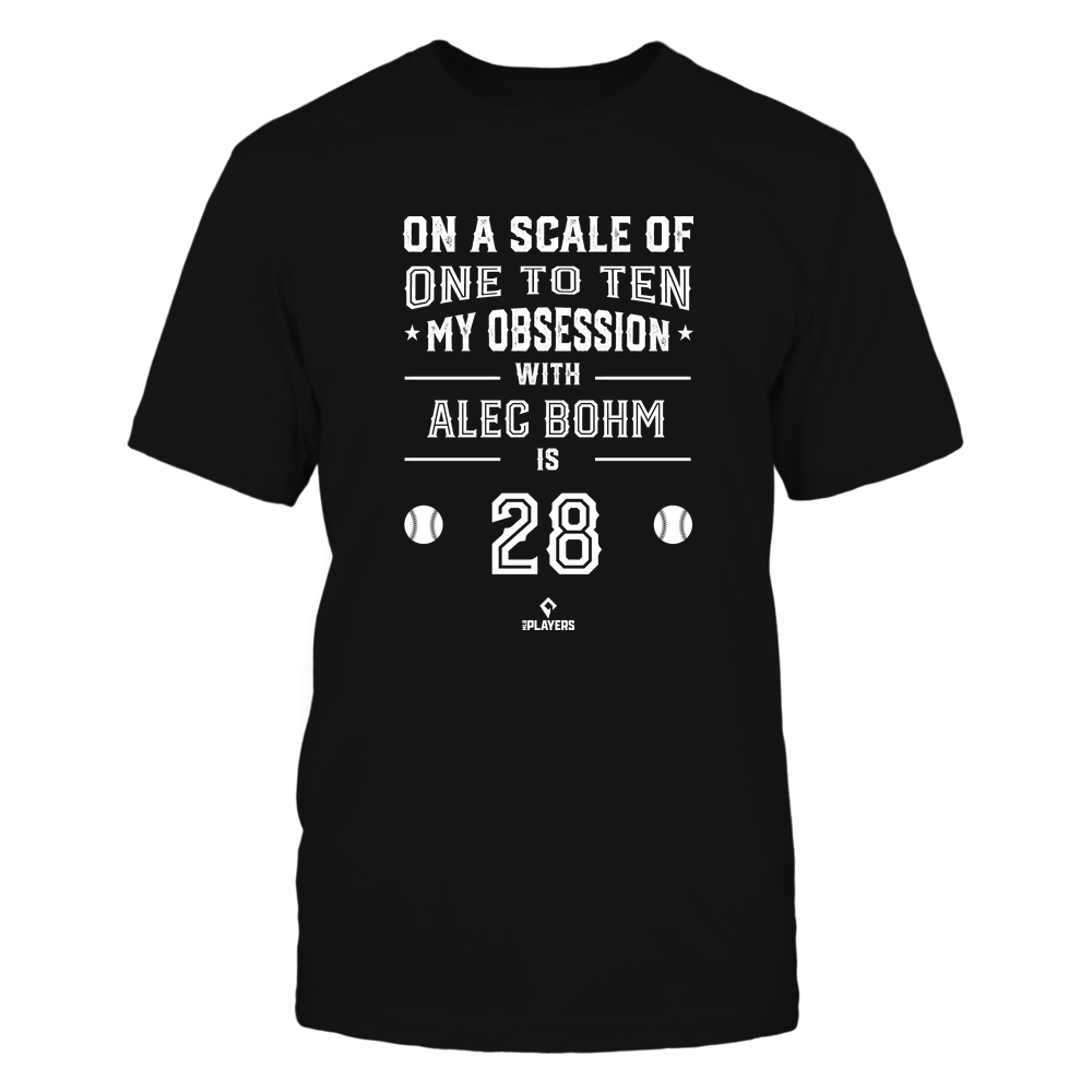 Obsession - Alec Bohm Shirt | Philadelphia Major League Baseball | Ballpark MVP | MLBPA