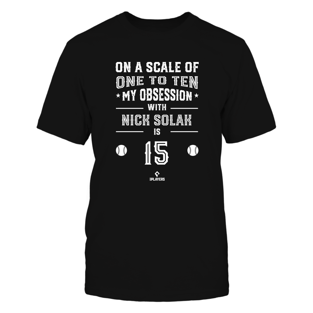 Obsession - Nick Solak T-Shirt | Texas Pro Baseball | Ballpark MVP | MLBPA