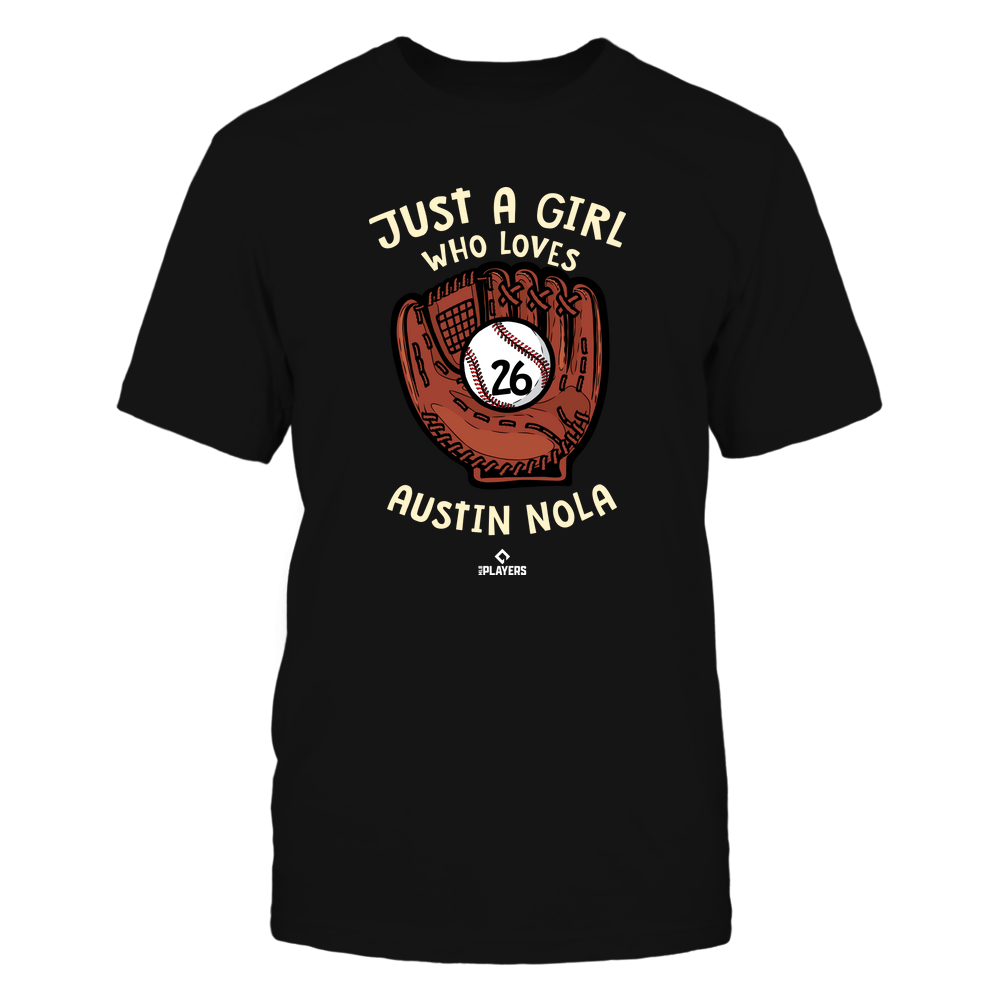 A Girl Who Loves - Austin Nola Tee | San Diego Baseball | MLBPA | Ballpark MVP