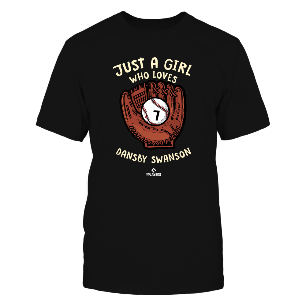 A Girl Who Loves - Dansby Swanson Shirt | Atlanta Major League Baseball | Ballpark MVP | MLBPA