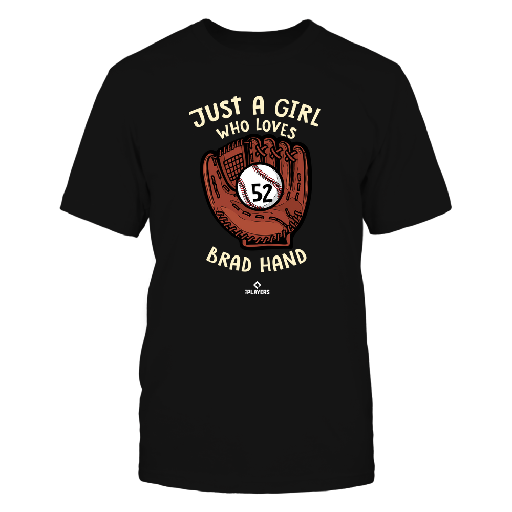 A Girl Who Loves - Brad Hand Tee | New York M Baseball | MLBPA | Ballpark MVP