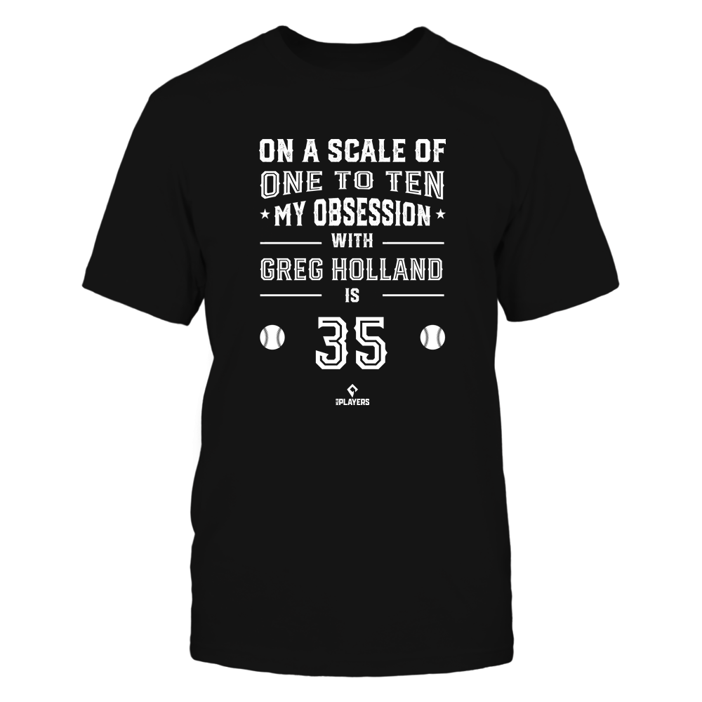 Obsession - Greg Holland Tee | Kansas Baseball | MLBPA | Ballpark MVP