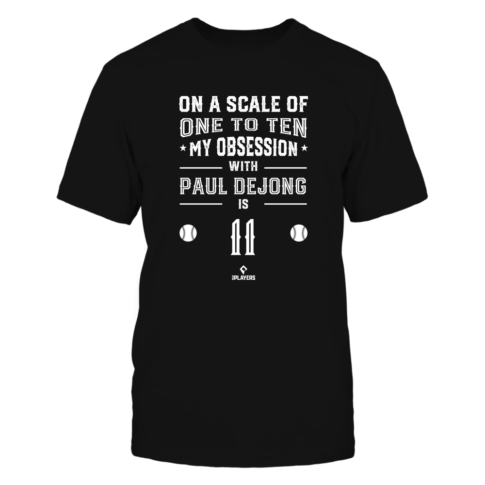 Obsession - Paul DeJong Tee | St. Louis Baseball | MLBPA | Ballpark MVP