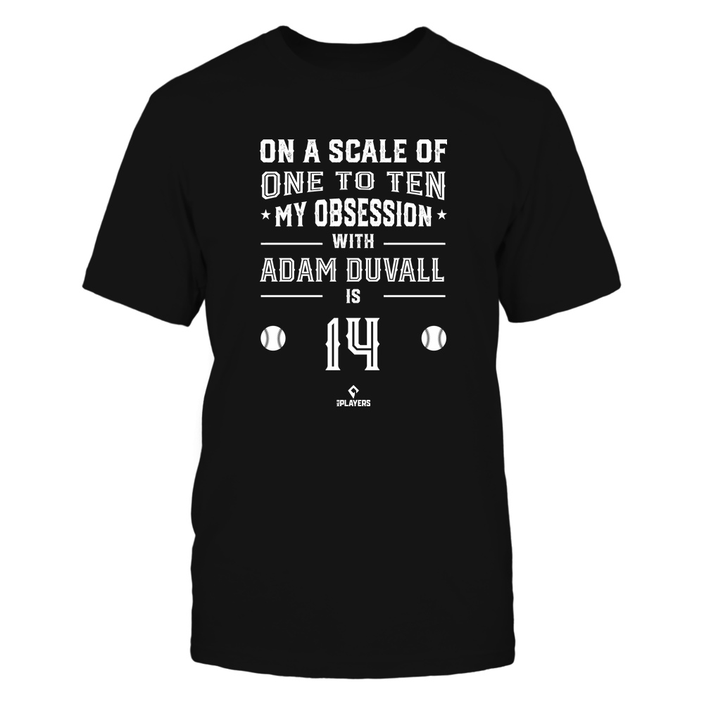 Obsession - Adam Duvall T-Shirt | Atlanta Pro Baseball | Ballpark MVP | MLBPA