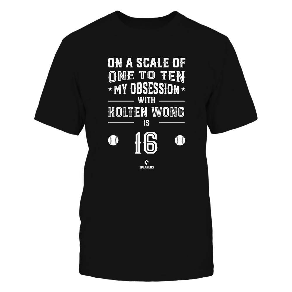 Obsession - Kolten Wong T-Shirt | Milwaukee Pro Baseball | Ballpark MVP | MLBPA