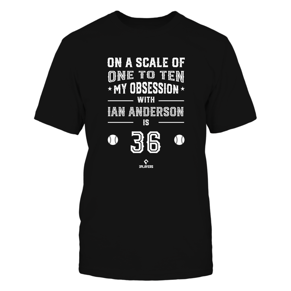 Obsession - Ian Anderson Shirt | Atlanta Major League Baseball | Ballpark MVP | MLBPA