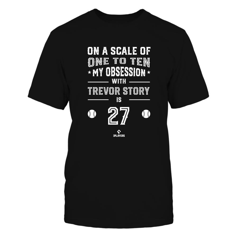 Obsession - Trevor Story T-Shirt | Colorado Pro Baseball | Ballpark MVP | MLBPA