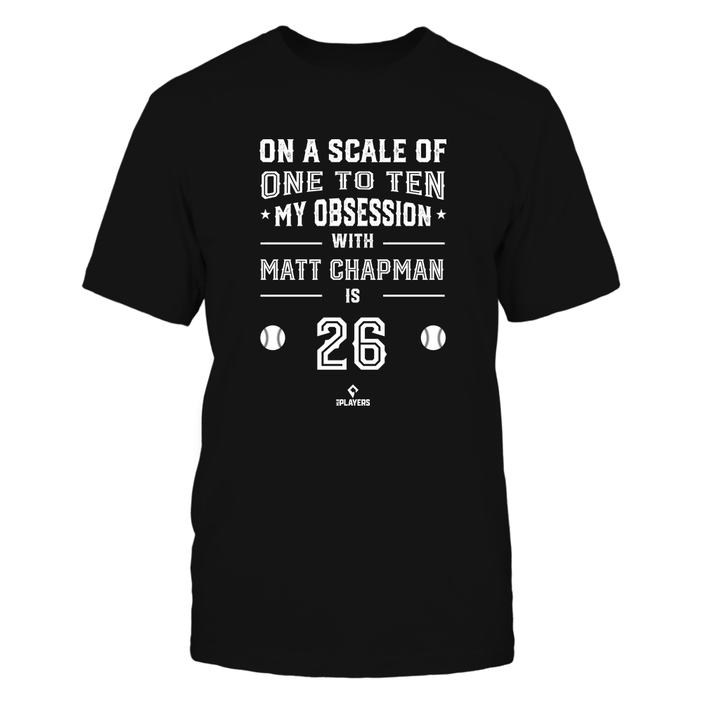 Obsession - Matt Chapman Tee | Oakland Baseball | MLBPA | Ballpark MVP