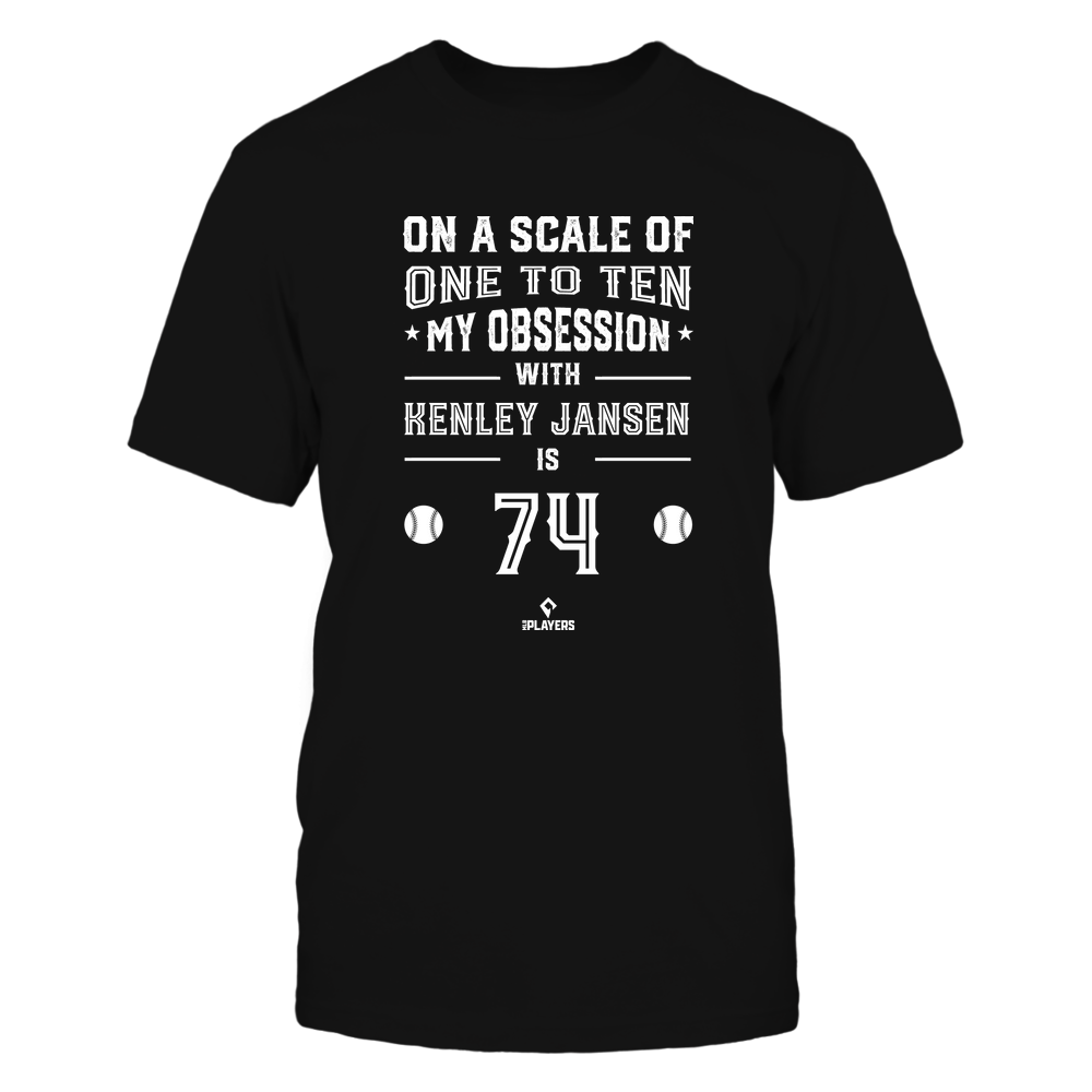 Obsession - Kenley Jansen T-Shirt | Los Angeles D Pro Baseball | Ballpark MVP | MLBPA