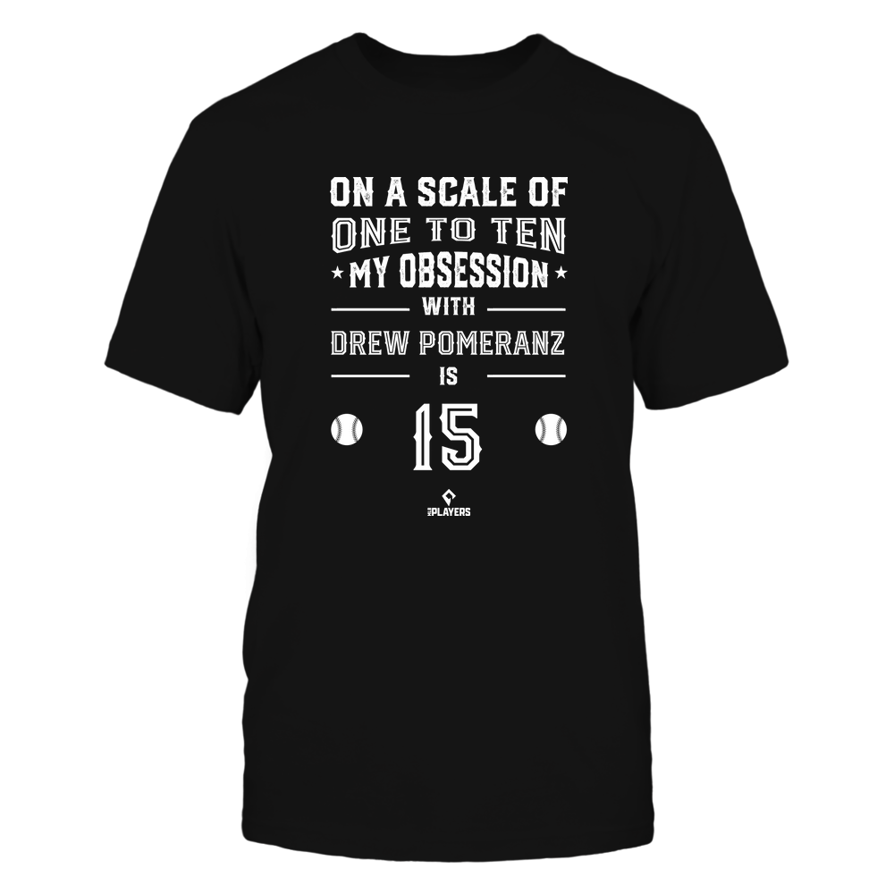 Obsession - Drew Pomeranz T-Shirt | San Diego Pro Baseball | Ballpark MVP | MLBPA