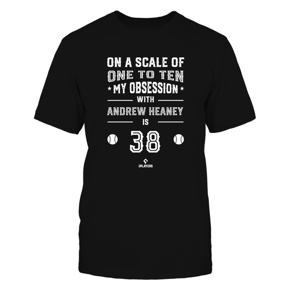 Obsession - Andrew Heaney Tee | Los Angeles D Baseball | MLBPA | Ballpark MVP