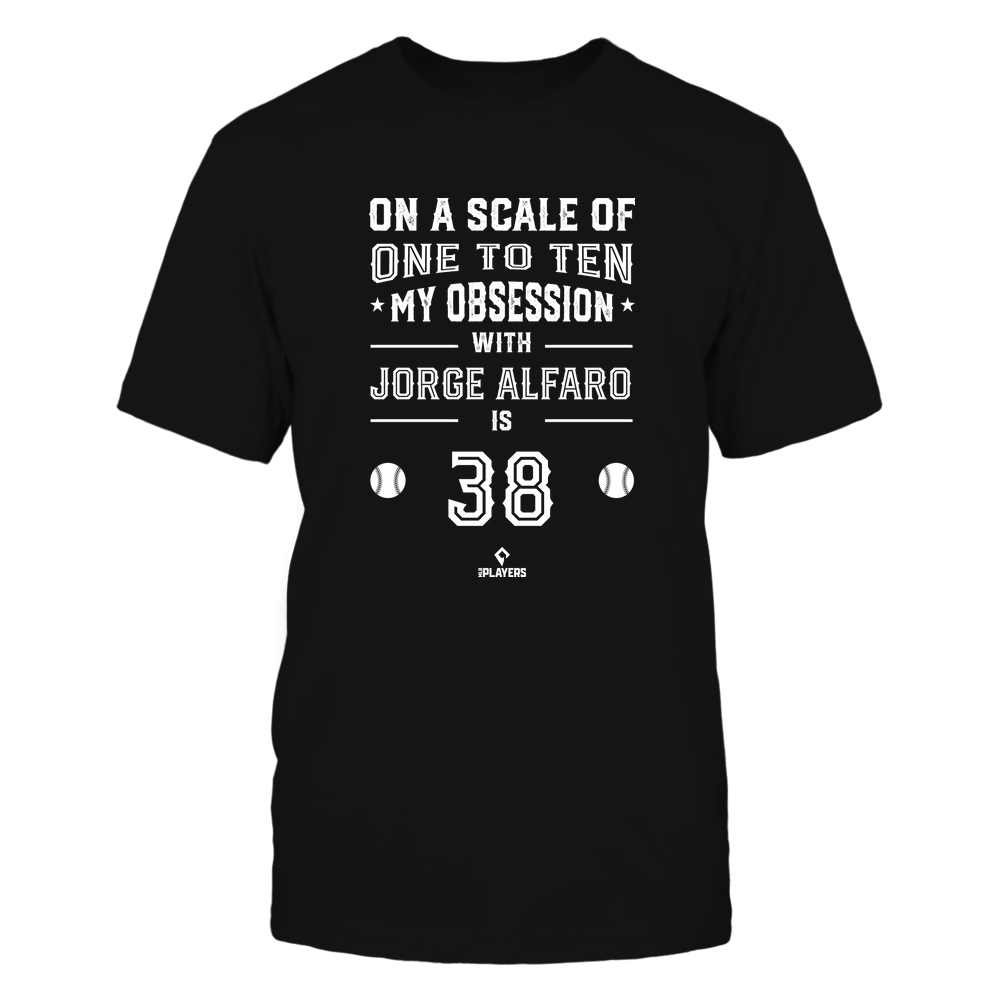 Obsession - Jorge Alfaro Tee | San Diego Baseball | MLBPA | Ballpark MVP