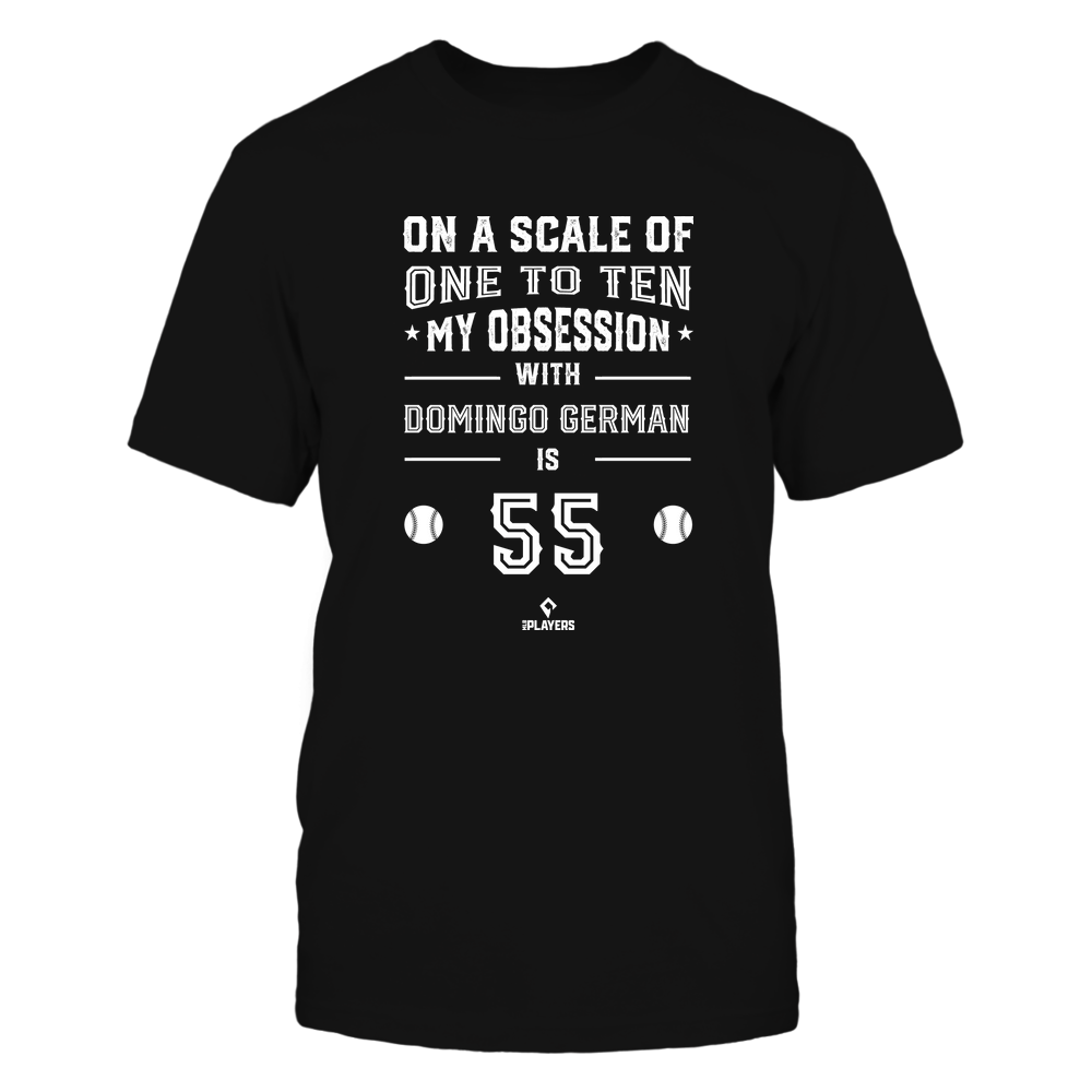 Obsession - Domingo German T-Shirt | New York Y Pro Baseball | Ballpark MVP | MLBPA