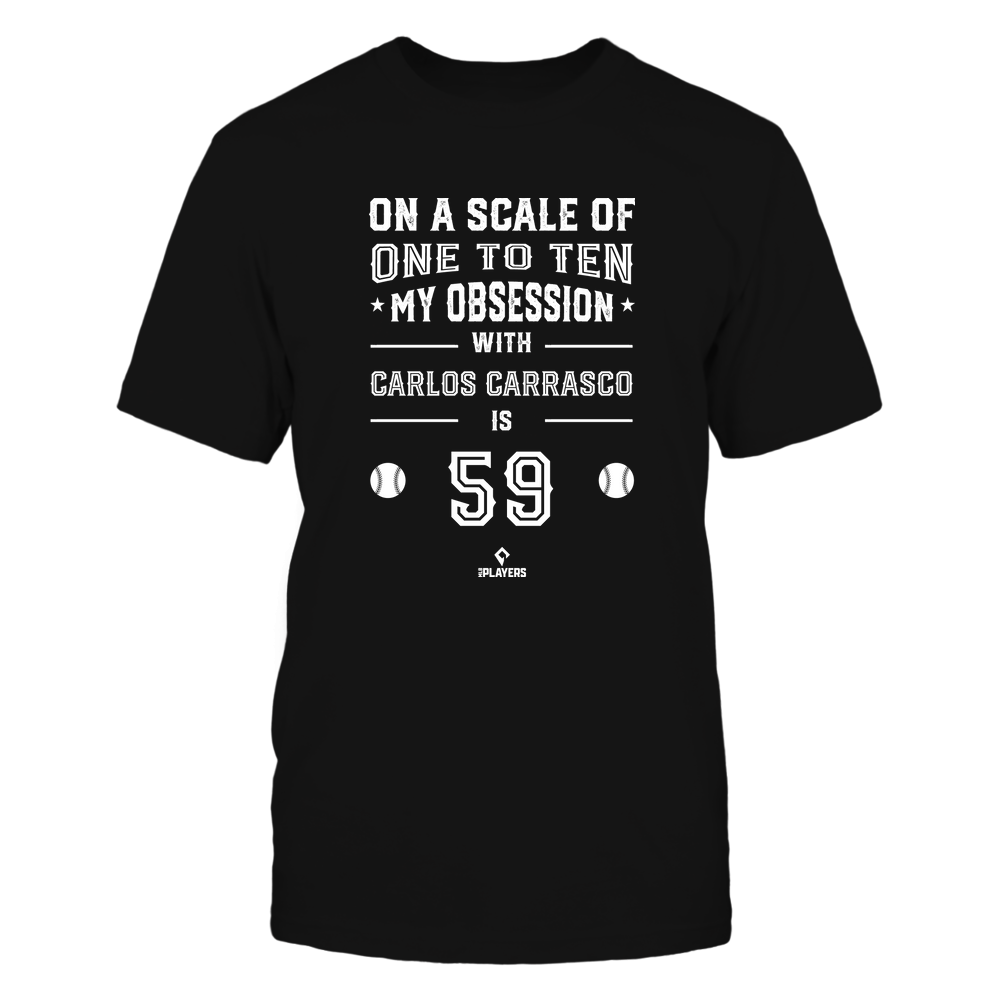 Obsession - Carlos Carrasco Tee | New York M Baseball | MLBPA | Ballpark MVP