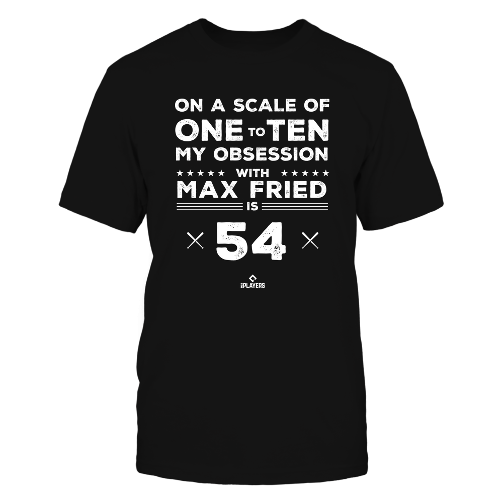 Obsession - Max Fried T-Shirt | Atlanta Pro Baseball | Ballpark MVP | MLBPA