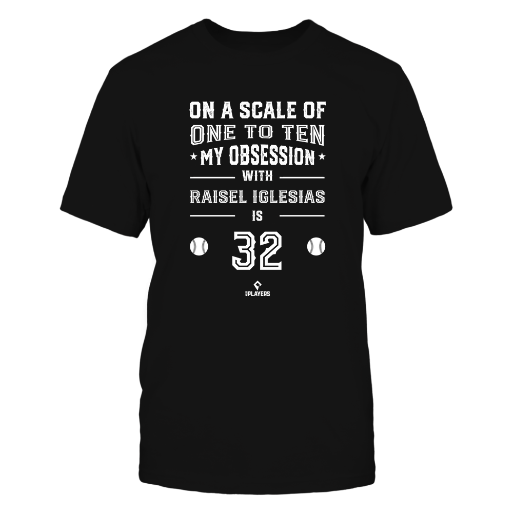 Obsession - Raisel Iglesias Shirt | Los Angeles A Major League Baseball | Ballpark MVP | MLBPA