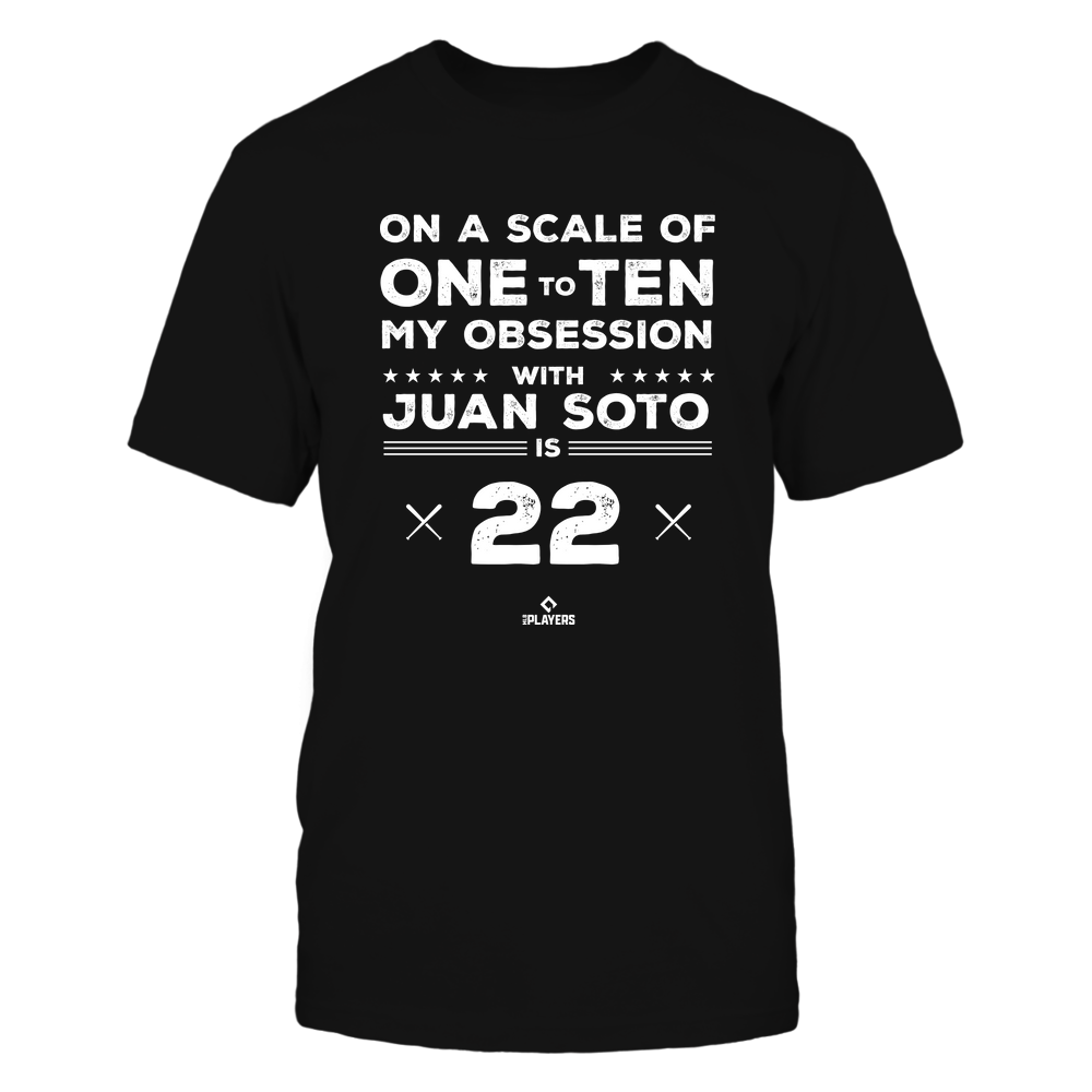 Obsession - Juan Soto Tee | Washington Baseball | MLBPA | Ballpark MVP