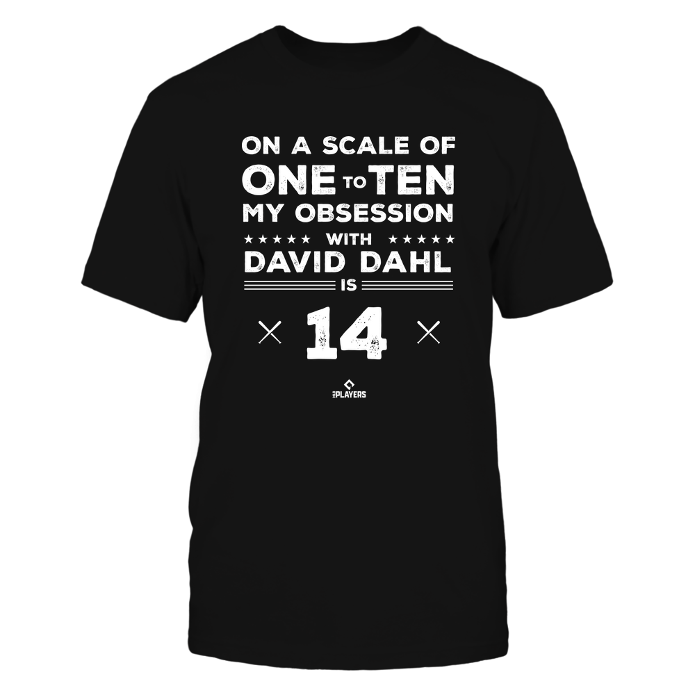 Obsession - David Dahl T-Shirt | Texas Pro Baseball | Ballpark MVP | MLBPA