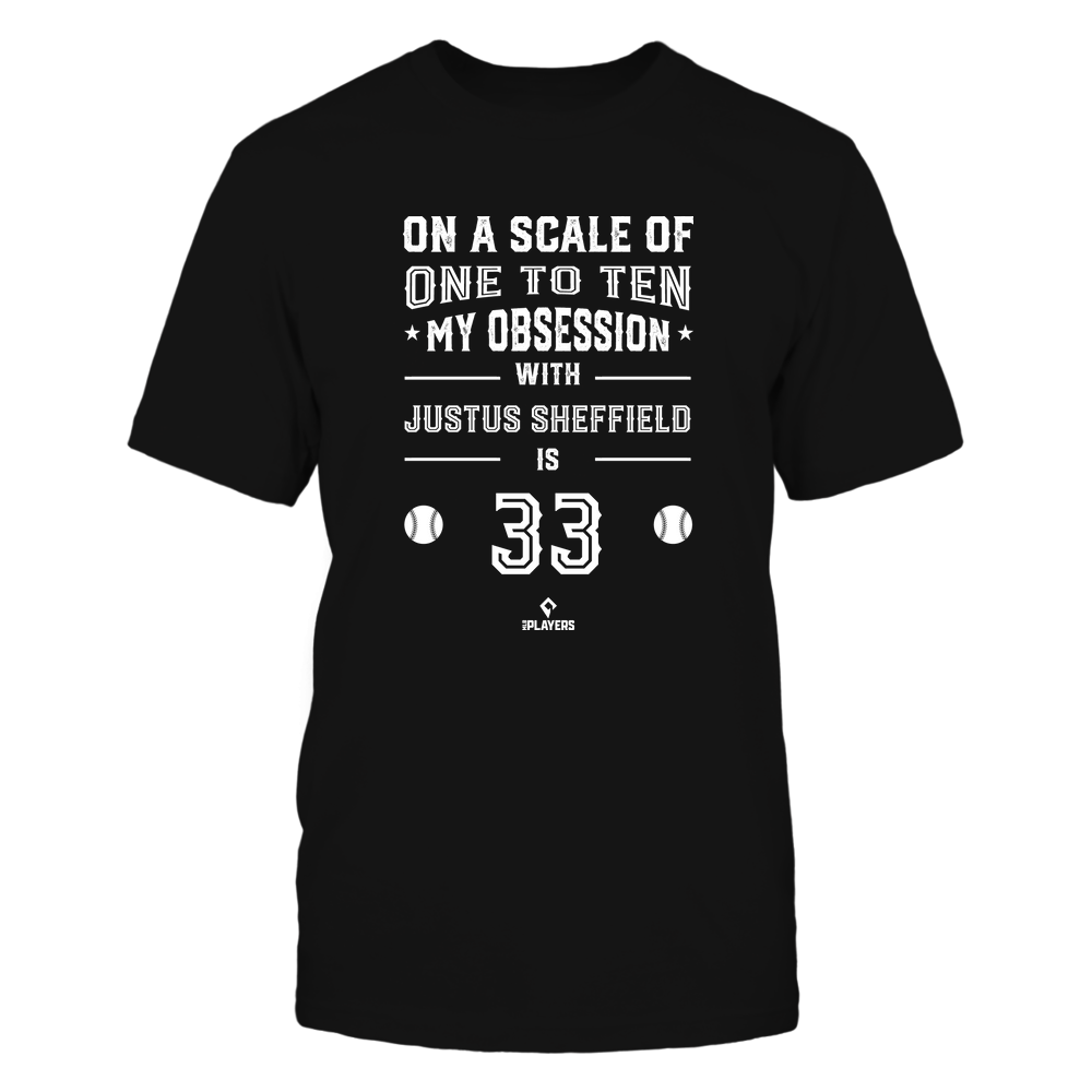 Obsession - Justus Sheffield Tee | Seattle Baseball | MLBPA | Ballpark MVP