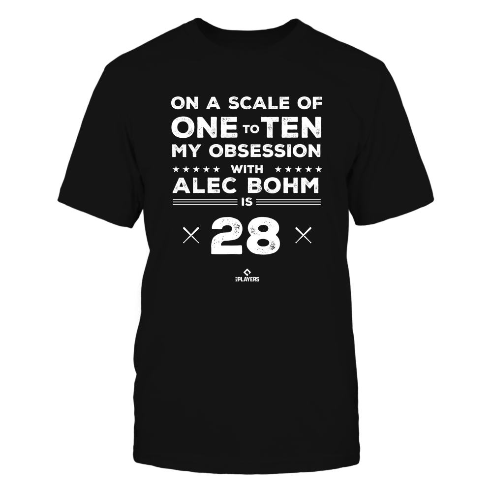 Obsession - Alec Bohm T-Shirt | Philadelphia Pro Baseball | Ballpark MVP | MLBPA