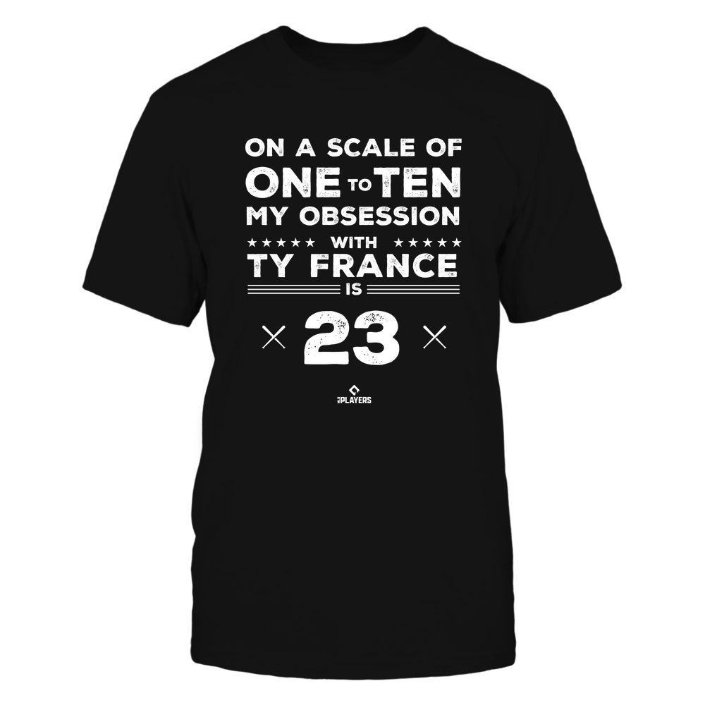 Obsession - Ty France Tee | Seattle Baseball | MLBPA | Ballpark MVP