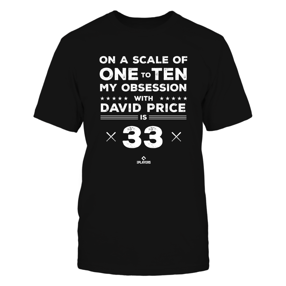 Obsession - David Price Tee | Los Angeles D Baseball | MLBPA | Ballpark MVP