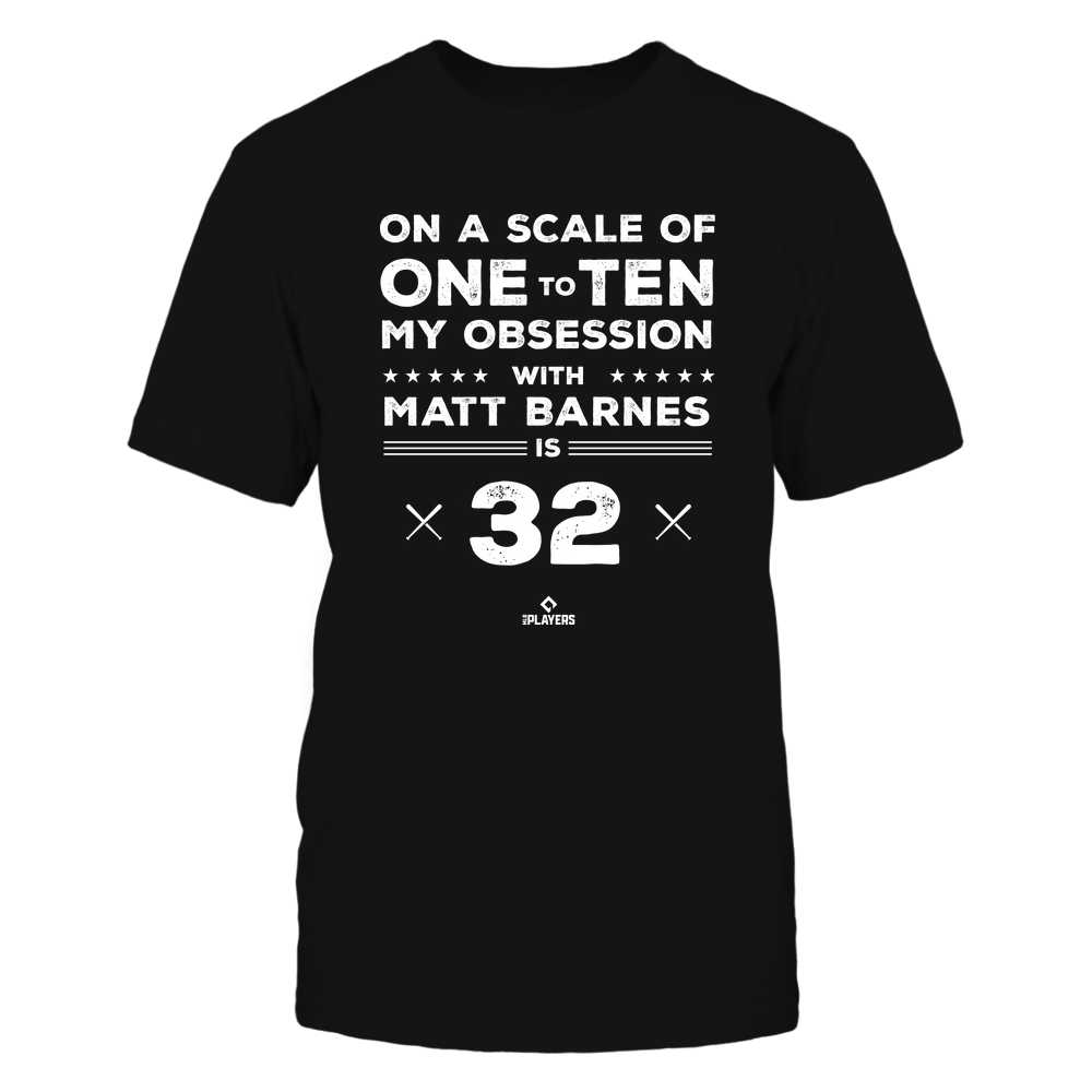 Obsession - Matt Barnes T-Shirt | Boston Pro Baseball | Ballpark MVP | MLBPA