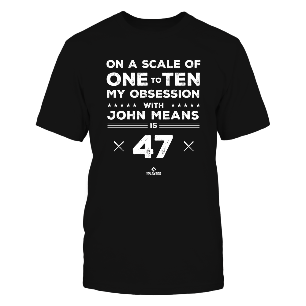 Obsession - John Means Shirt | Baltimore Major League Baseball | Ballpark MVP | MLBPA