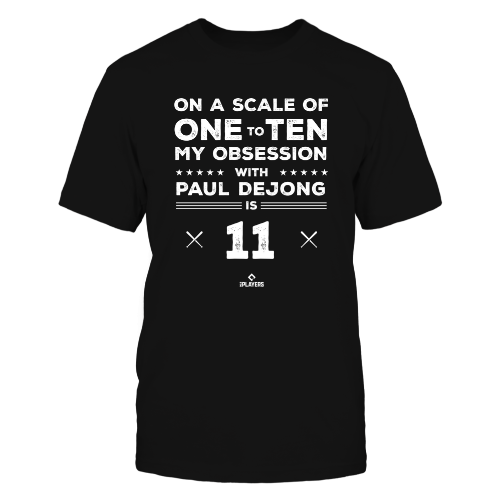 Obsession - Paul DeJong Tee | St. Louis Baseball | MLBPA | Ballpark MVP