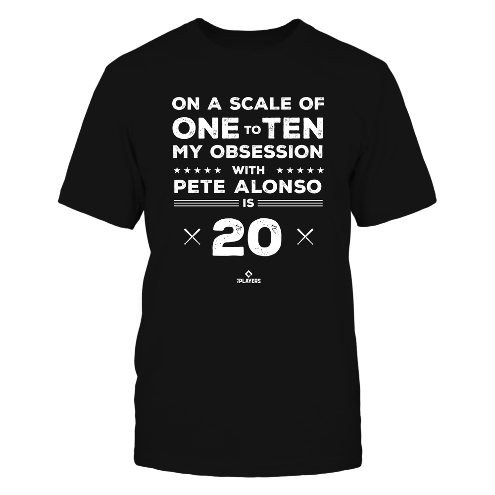 Obsession - Pete Alonso T-Shirt | New York M Pro Baseball | Ballpark MVP | MLBPA