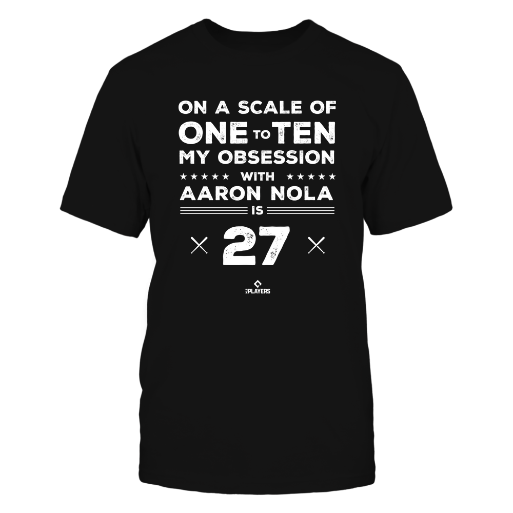 Obsession - Aaron Nola Tee | Philadelphia Baseball | MLBPA | Ballpark MVP