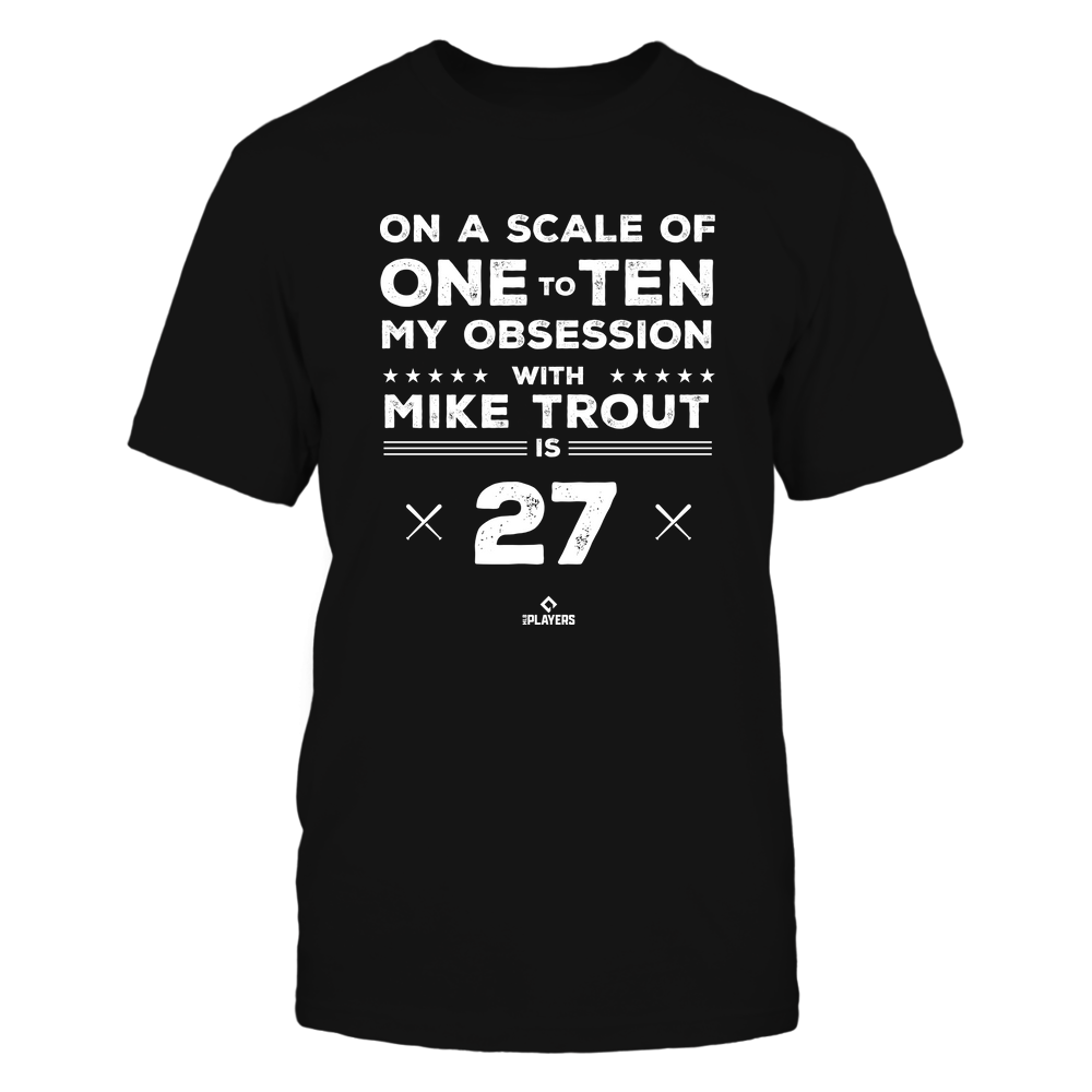 Obsession - Mike Trout Tee | Los Angeles A Baseball | MLBPA | Ballpark MVP