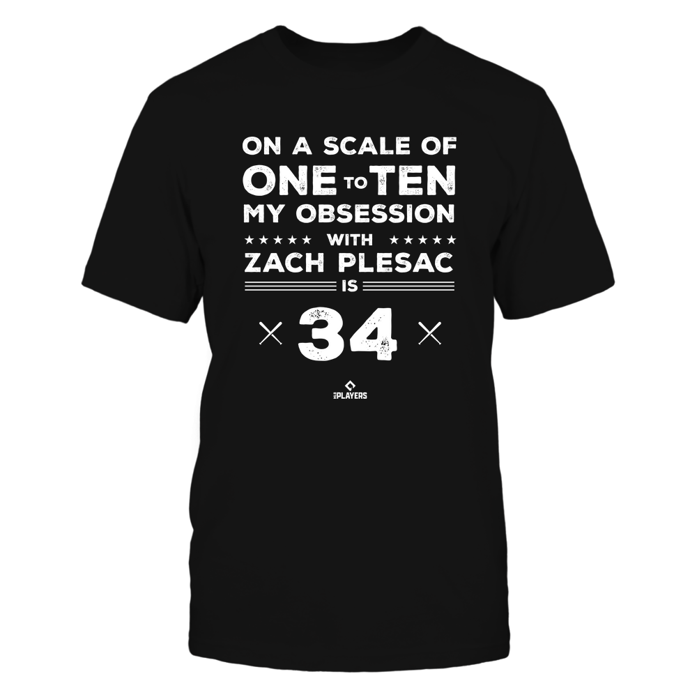 Obsession - Zach Plesac T-Shirt | Cleveland Pro Baseball | Ballpark MVP | MLBPA