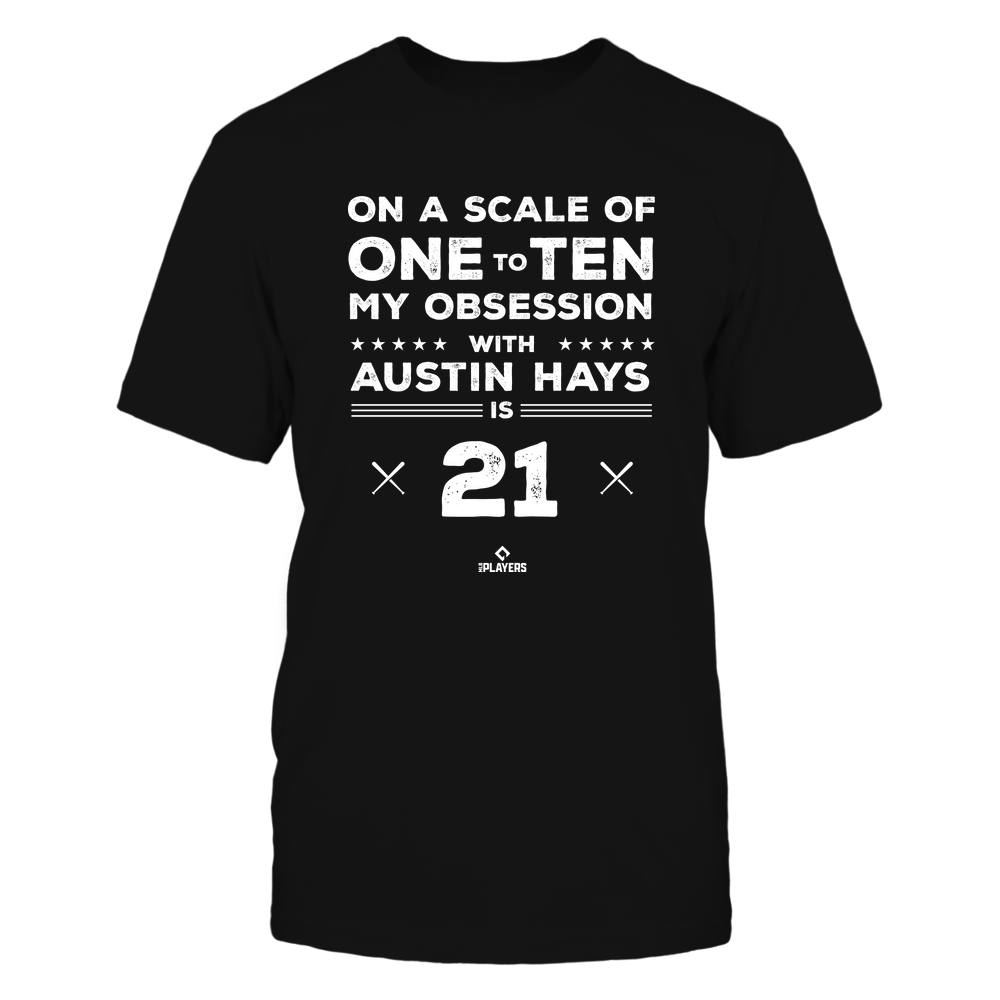 Obsession - Austin Hays T-Shirt | Baltimore Pro Baseball | Ballpark MVP | MLBPA