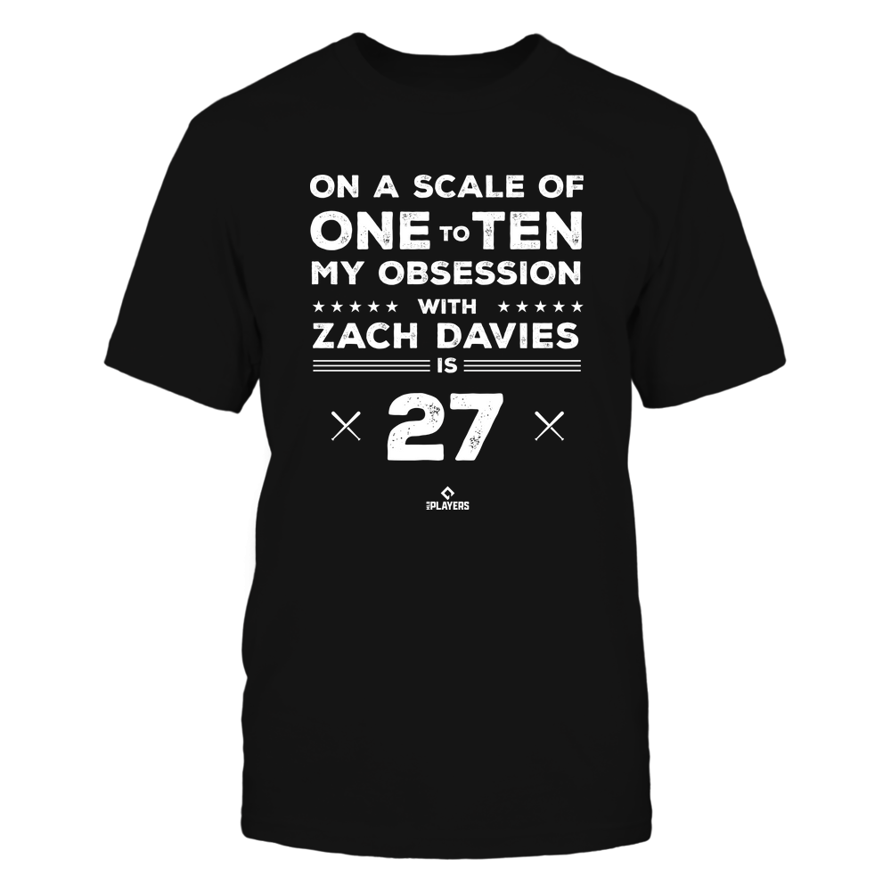 Obsession - Zach Davies T-Shirt | Chicago C Pro Baseball | Ballpark MVP | MLBPA