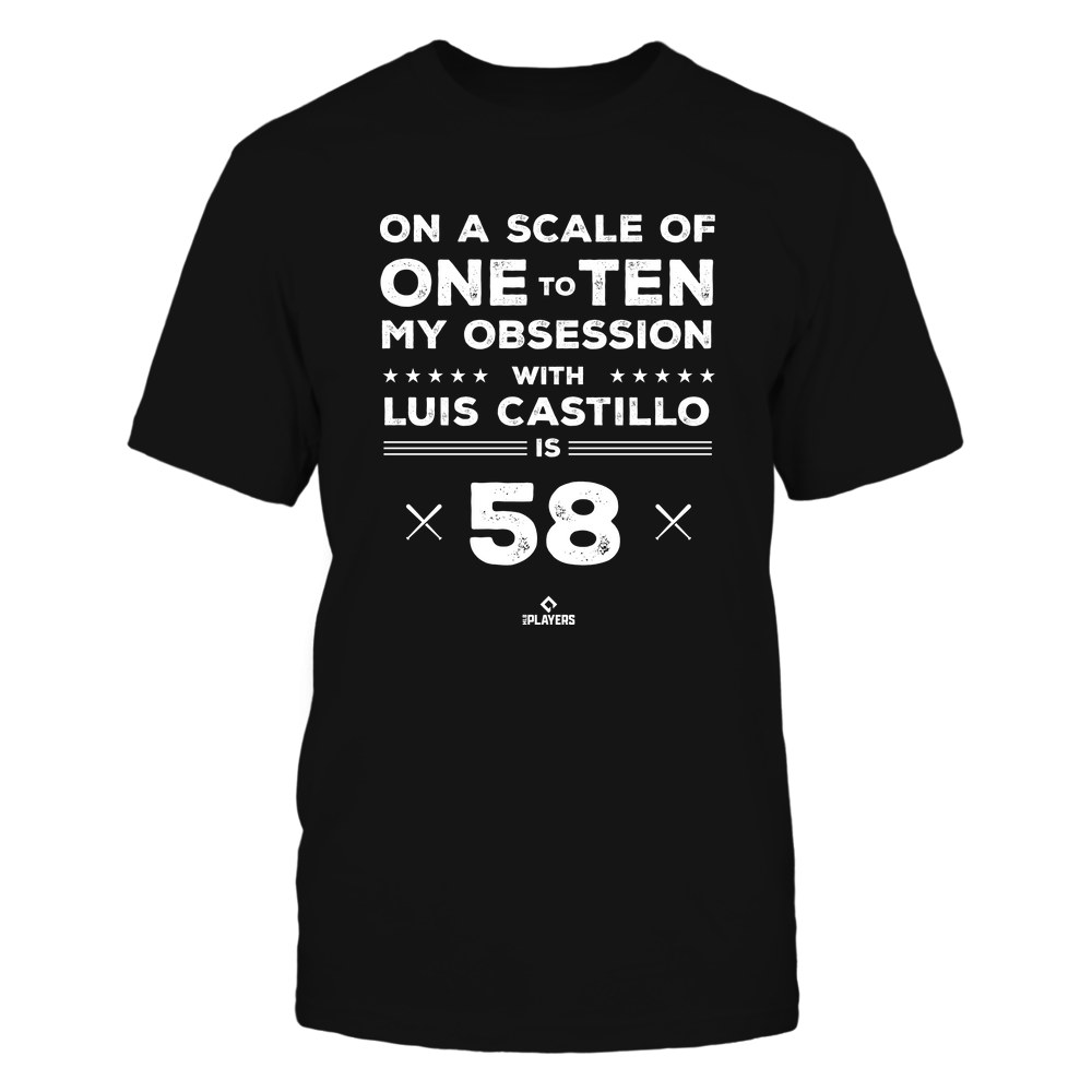 Obsession - Luis Castillo Tee | Cincinnati Baseball | MLBPA | Ballpark MVP