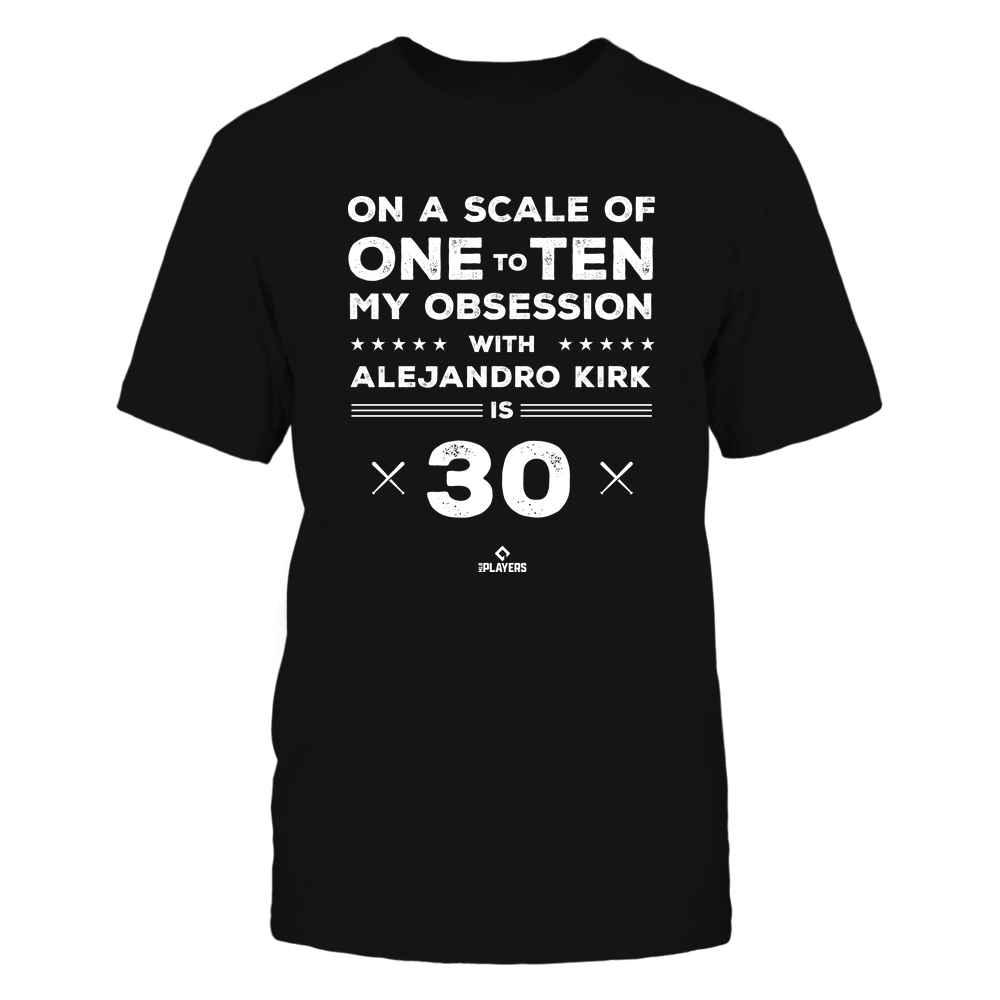 Obsession - Alejandro Kirk Tee | Toronto Baseball | MLBPA | Ballpark MVP