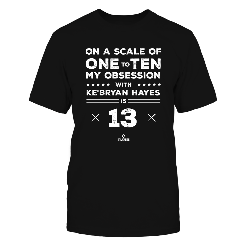 Obsession - Ke Bryan Hayes T-Shirt | Pittsburgh Pro Baseball | Ballpark MVP | MLBPA