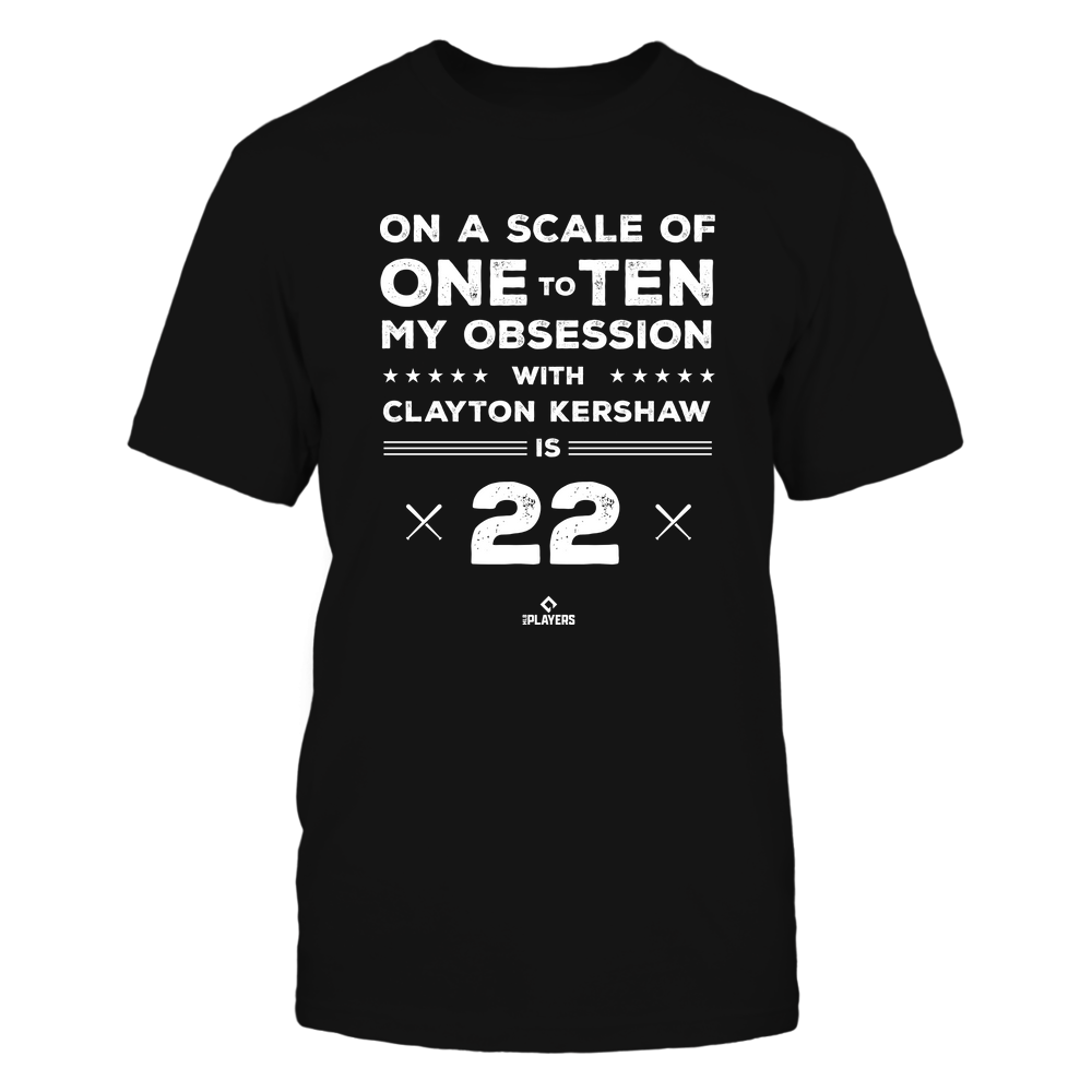 Obsession - Clayton Kershaw T-Shirt | Los Angeles D Pro Baseball | Ballpark MVP | MLBPA