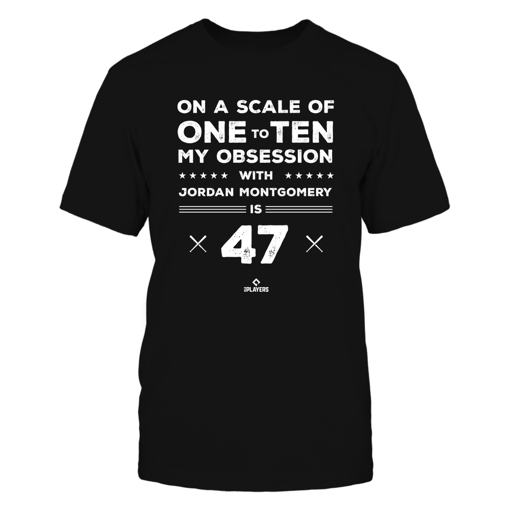 Obsession - Jordan Montgomery Tee | New York Y Baseball | MLBPA | Ballpark MVP