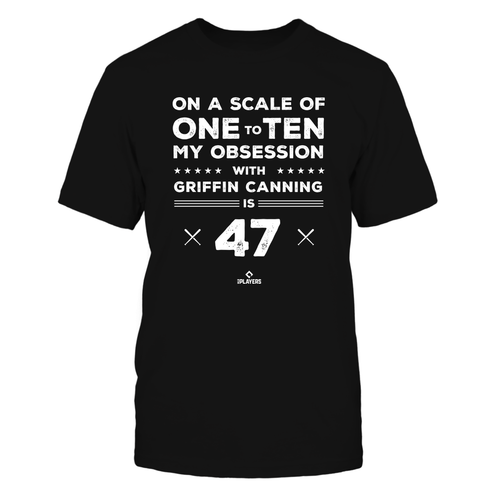 Obsession - Griffin Canning T-Shirt | Los Angeles A Pro Baseball | Ballpark MVP | MLBPA
