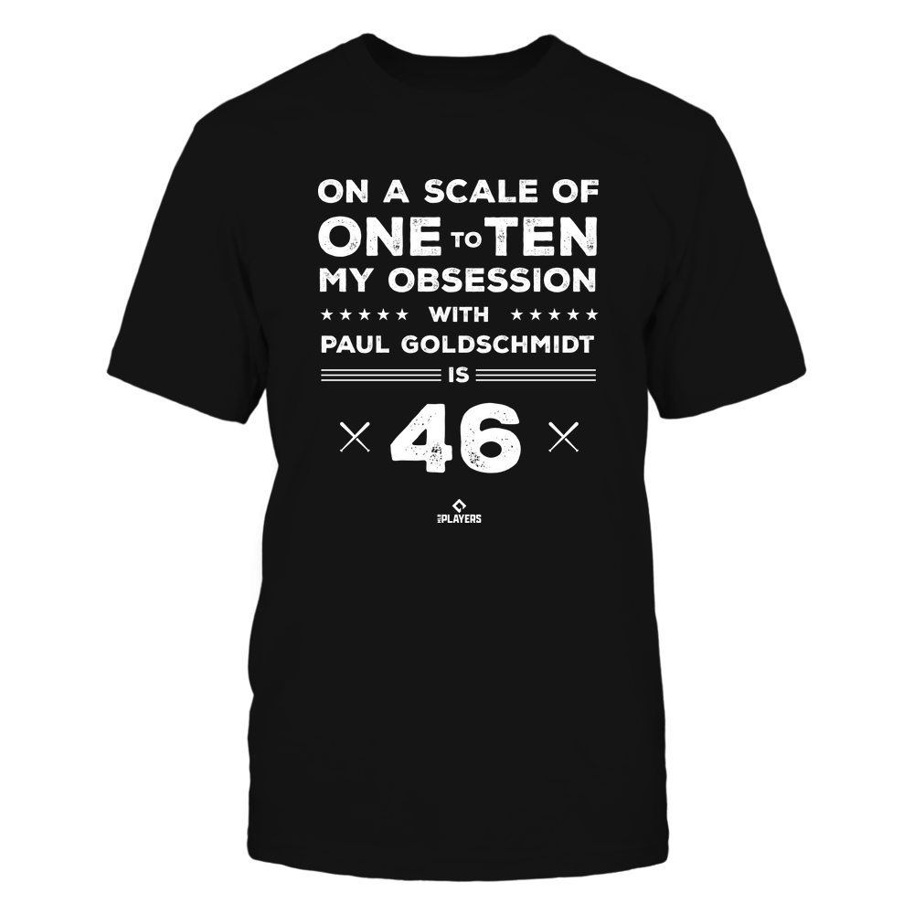 Obsession - Paul Goldschmidt T-Shirt | St. Louis Pro Baseball | Ballpark MVP | MLBPA