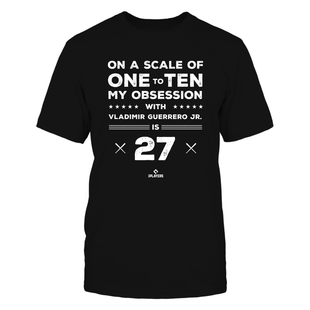 Obsession - Vladimir Guerrero Jr Tee | Toronto Baseball | MLBPA | Ballpark MVP