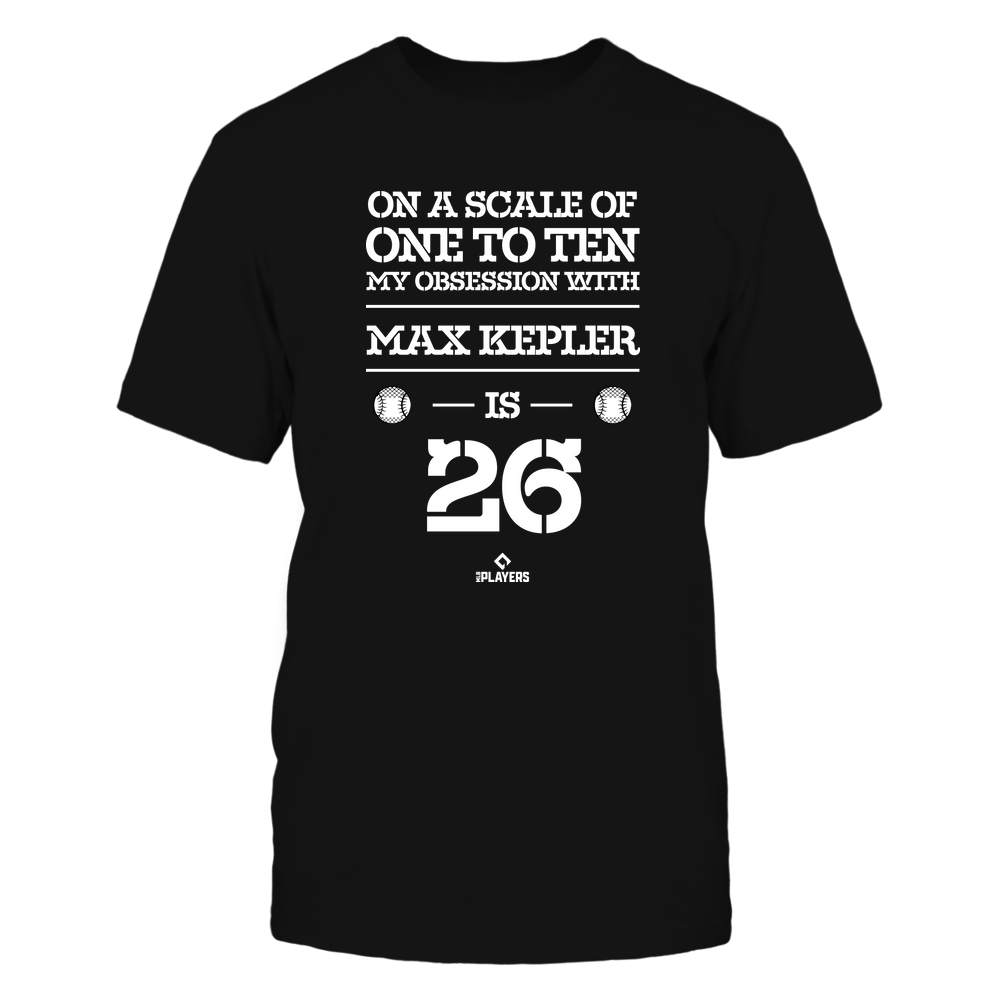 Obsession - Max Kepler T-Shirt | Pro Baseball | Ballpark MVP | MLBPA